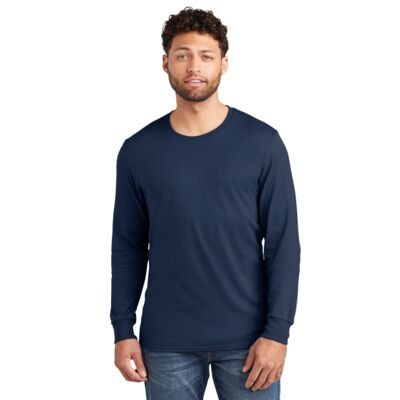 Premium Blend Ring Spun Long Sleeve T Shirt Thumbnail