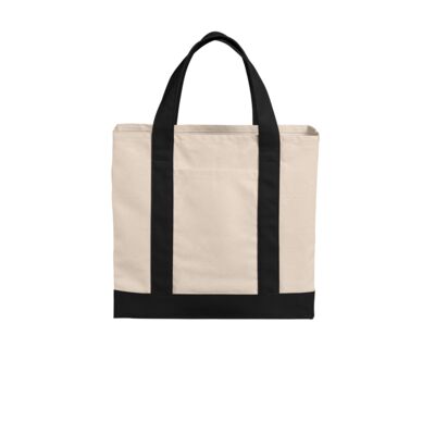 Cotton Canvas Two Tone Tote Thumbnail
