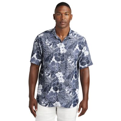 Coconut Point Playa Flora Short Sleeve Shirt Thumbnail
