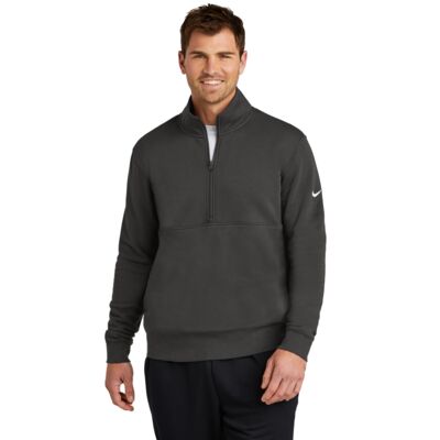 Club Fleece Sleeve Swoosh 1/2 Zip Thumbnail