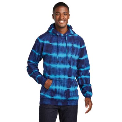 Allover Stripe Tie Dye Fleece Thumbnail
