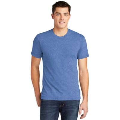 Tri Blend Short Sleeve Track T Shirt Thumbnail
