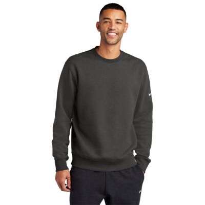 Club Fleece Sleeve Swoosh Crew Thumbnail