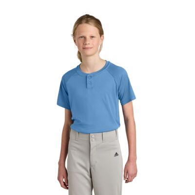 Youth PosiCharge ® Competitor 2 Button Henley Thumbnail