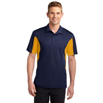 Tall Side Blocked Micropique Sport Wick ® Polo Thumbnail
