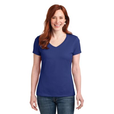 Women's Perfect T Cotton V Neck T Shirt Thumbnail