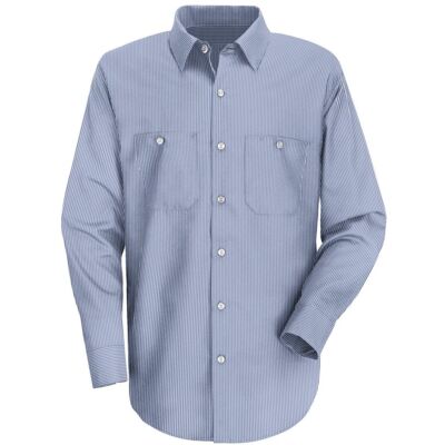 Men's Industrial Stripe Work Shirt Thumbnail