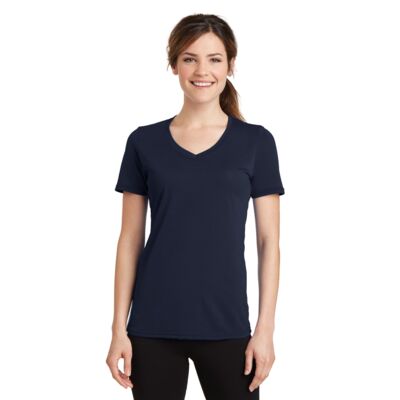Women's Performance Blend V Neck Tee Thumbnail