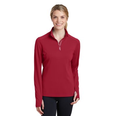 Women's Sport Wick ® Textured 1/4 Zip Pullover Thumbnail