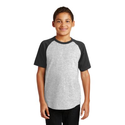 Youth Short Sleeve Colorblock Raglan Jersey Thumbnail