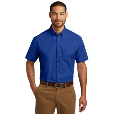 Short Sleeve Carefree Poplin Shirt Thumbnail