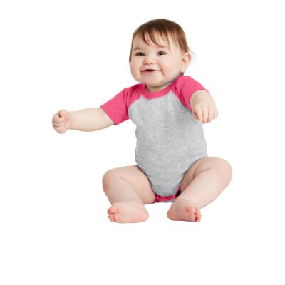 Infant Baseball Fine Jersey Bodysuit Thumbnail