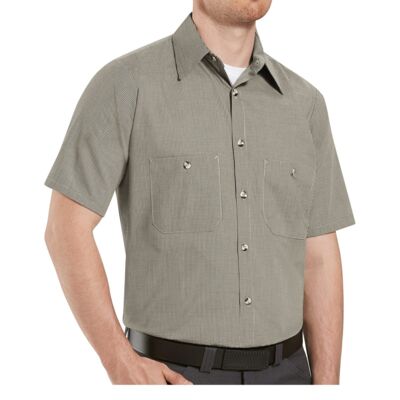 Men's Tall Premium Short Sleeve Work Shirt Thumbnail
