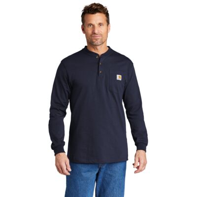 Long Sleeve Henley T Shirt Thumbnail