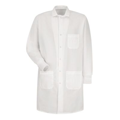 Unisex Poplin Specialized Cuffed Lab Coat Thumbnail