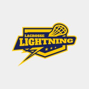 Lightning Lacrosse Logo Template Thumbnail