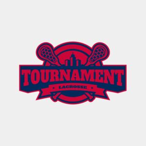Tournament Lacrosse Logo Template Thumbnail