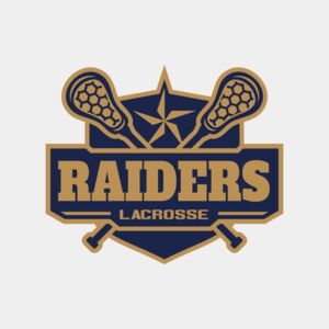 Raiders Lacrosse Logo Template Thumbnail
