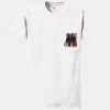 Authentic 100% Cotton T Shirt with Pocket Thumbnail