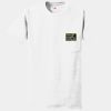 Authentic 100% Cotton T Shirt with Pocket Thumbnail