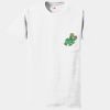 Authentic 100% Cotton T Shirt with Pocket Thumbnail