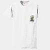 Authentic 100% Cotton T Shirt with Pocket Thumbnail