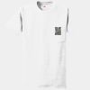 Authentic 100% Cotton T Shirt with Pocket Thumbnail