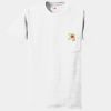 Authentic 100% Cotton T Shirt with Pocket Thumbnail