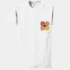 Authentic 100% Cotton T Shirt with Pocket Thumbnail