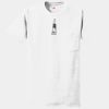 Authentic 100% Cotton T Shirt with Pocket Thumbnail