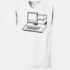 Authentic 100% Cotton T Shirt with Pocket Thumbnail