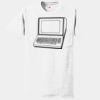 Authentic 100% Cotton T Shirt with Pocket Thumbnail