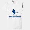 Authentic 100% Cotton T Shirt with Pocket Thumbnail