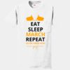 Authentic 100% Cotton T Shirt with Pocket Thumbnail
