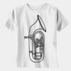 Youth Authentic 100% Cotton T Shirt Thumbnail