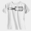 Youth Authentic 100% Cotton T Shirt Thumbnail