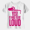 Youth Authentic 100% Cotton T Shirt Thumbnail
