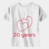 Youth Authentic 100% Cotton T Shirt Thumbnail