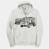 EcoSmart ® Full Zip Hooded Sweatshirt Thumbnail