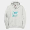 EcoSmart ® Full Zip Hooded Sweatshirt Thumbnail