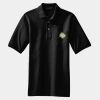 Heavyweight Cotton Pique Polo with Pocket Thumbnail