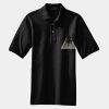 Heavyweight Cotton Pique Polo with Pocket Thumbnail