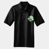 Heavyweight Cotton Pique Polo with Pocket Thumbnail