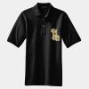 Heavyweight Cotton Pique Polo with Pocket Thumbnail