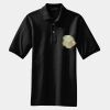 Heavyweight Cotton Pique Polo with Pocket Thumbnail