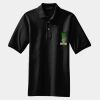 Heavyweight Cotton Pique Polo with Pocket Thumbnail