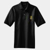 Heavyweight Cotton Pique Polo with Pocket Thumbnail