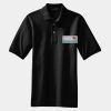 Heavyweight Cotton Pique Polo with Pocket Thumbnail