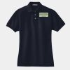 Women's Heavyweight Cotton Pique Polo Thumbnail