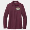 Women's Silk Touch Long Sleeve Polo Thumbnail